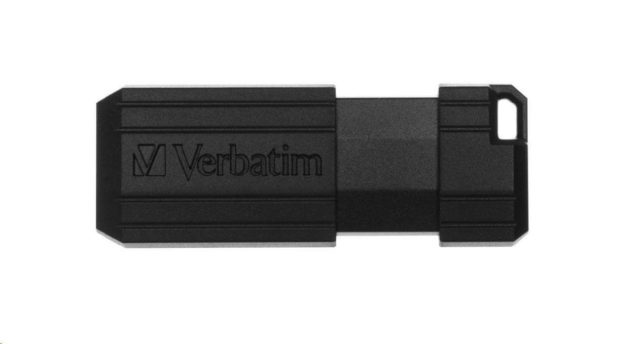 VERBATIM Flash Disk 64GB USB 2.0 Store "n" Go PinStripe,  čierna1 