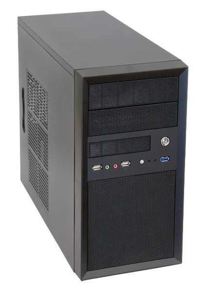 CHIEFTEC Mesh Series/ uATX,  CT-01B,  350W,  čierna,  USB 3.0 