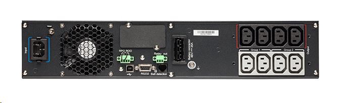 Eaton 9PX 1500i RT2U Netpack,  UPS 1500VA /  1500W,  LCD,  rack/ tower,  so sieťovou kartou2 