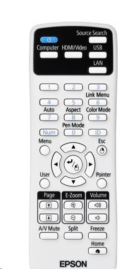 EPSON projektor EB-685W,  1280x800,  3500ANSI,  HDMI,  VGA,  SHORT,  LAN,  9.000h ECO životnost lampy,  5 LET ZÁRUKA0 