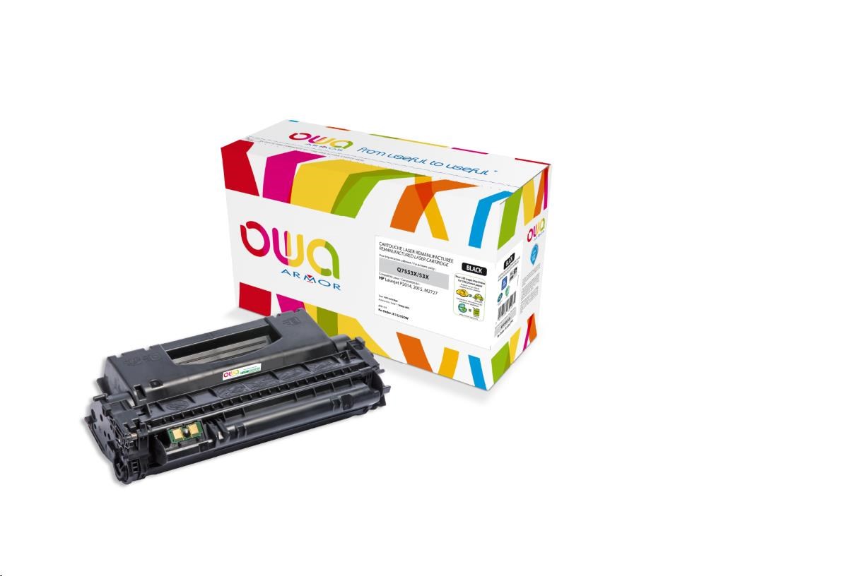 OWA Armor toner pre HP Laserjet P2015,  7000 strán,  Q7553X ,  čierny/ čierny0 