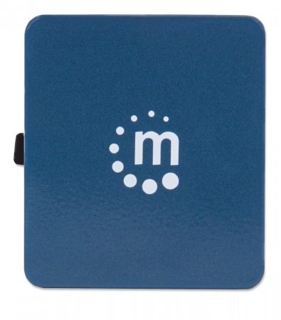 MANHATTAN USB 2.0 Micro Hub,  4 porty,  napájanie zbernice7 