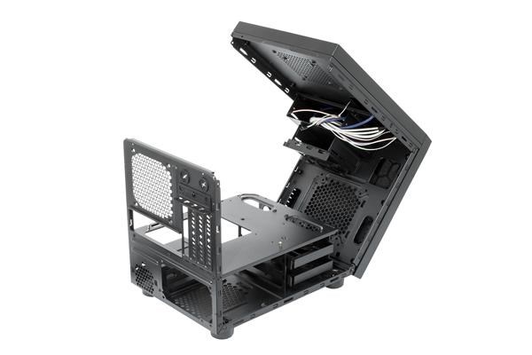 Skriňa CHIEFTEC Gamer Series /  mATX Minitower,  CI-01B-OP,  bez zdroja,  čierna5 