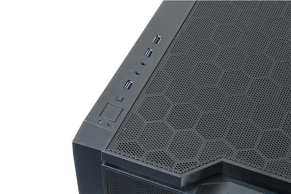 Skriňa CHIEFTEC Gamer Series /  mATX Minitower,  CI-01B-OP,  bez zdroja,  čierna4 