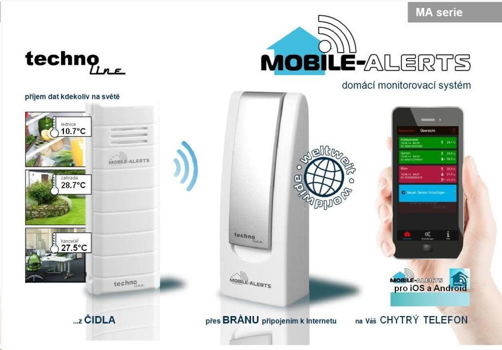 TechnoLine MA10001 - Domácí monitorovací systém1 