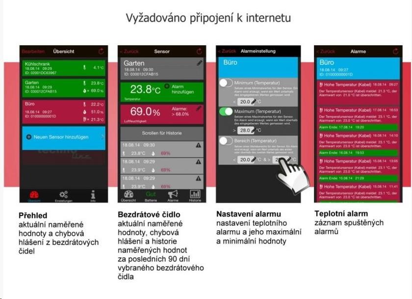TechnoLine MA10001 - Domácí monitorovací systém4 
