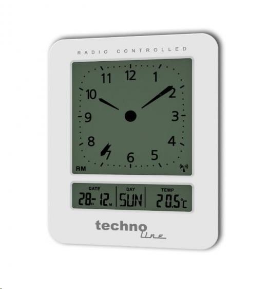 TechnoLine WT 745W - Budík s analogovým LCD displejem a teploměrem0 