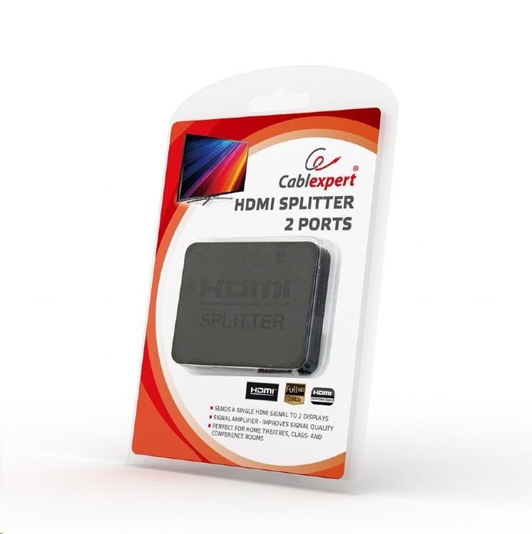 GEMBIRD Dátový prepínač HDMI splitter 2-cestný splitter2 