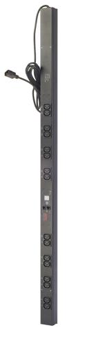 APC Rack PDU,  meraná,  Zero U,  10A,  230V,  (16)C13,  IEC-320 C14 3m1 