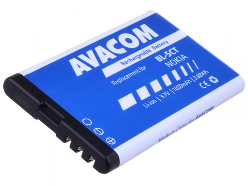 Batéria AVACOM GSNO-BL5CT-S1050A do mobilu Nokia 6303, 6730, C5, Li-Ion 3, 7 V 1050mAh2 