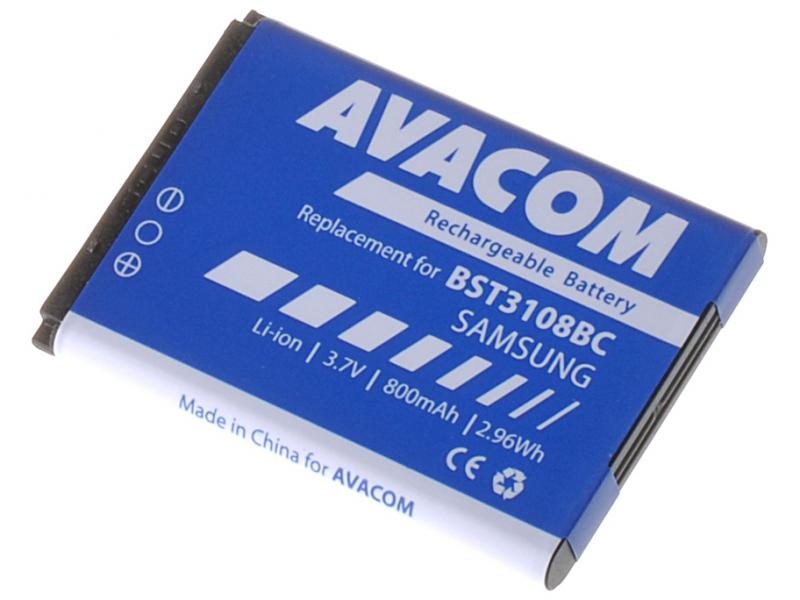 AVACOM batéria pre Samsung X200,  E250 Li-Ion 3, 7V 800mAh (náhradná AB463446BU)0 