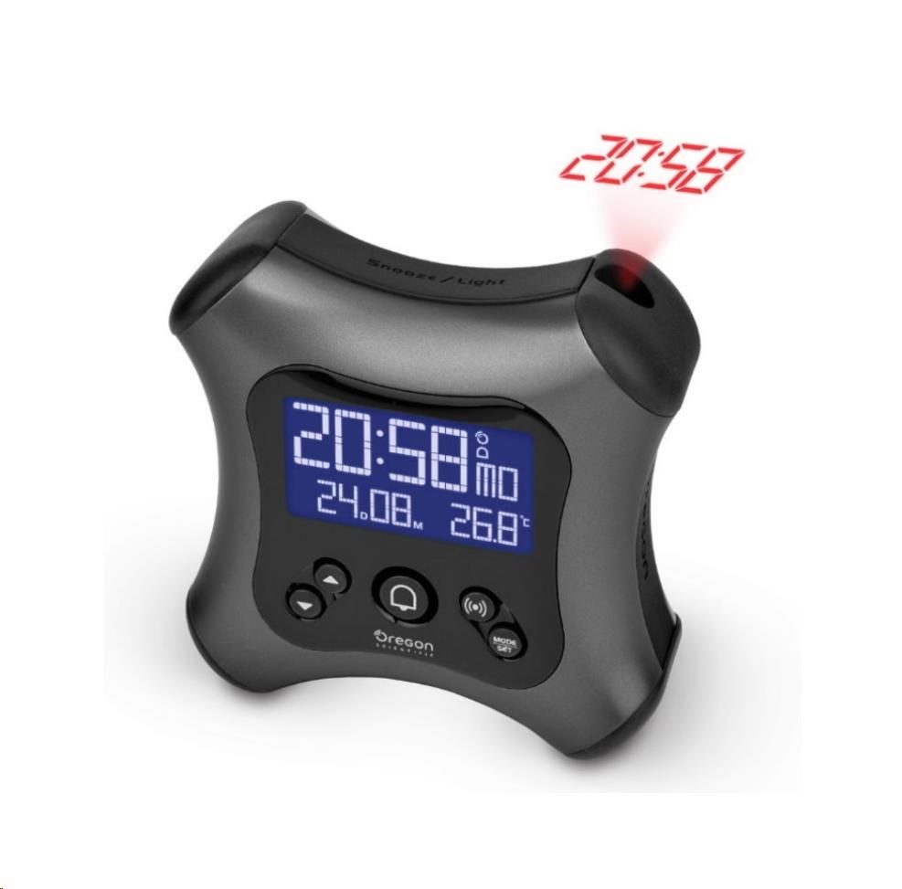 Oregon RM330PG - digitální budík s projekcí času0 