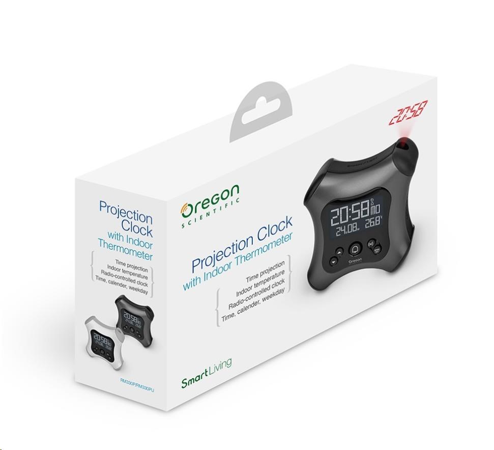 Oregon RM330PG - digitální budík s projekcí času2 