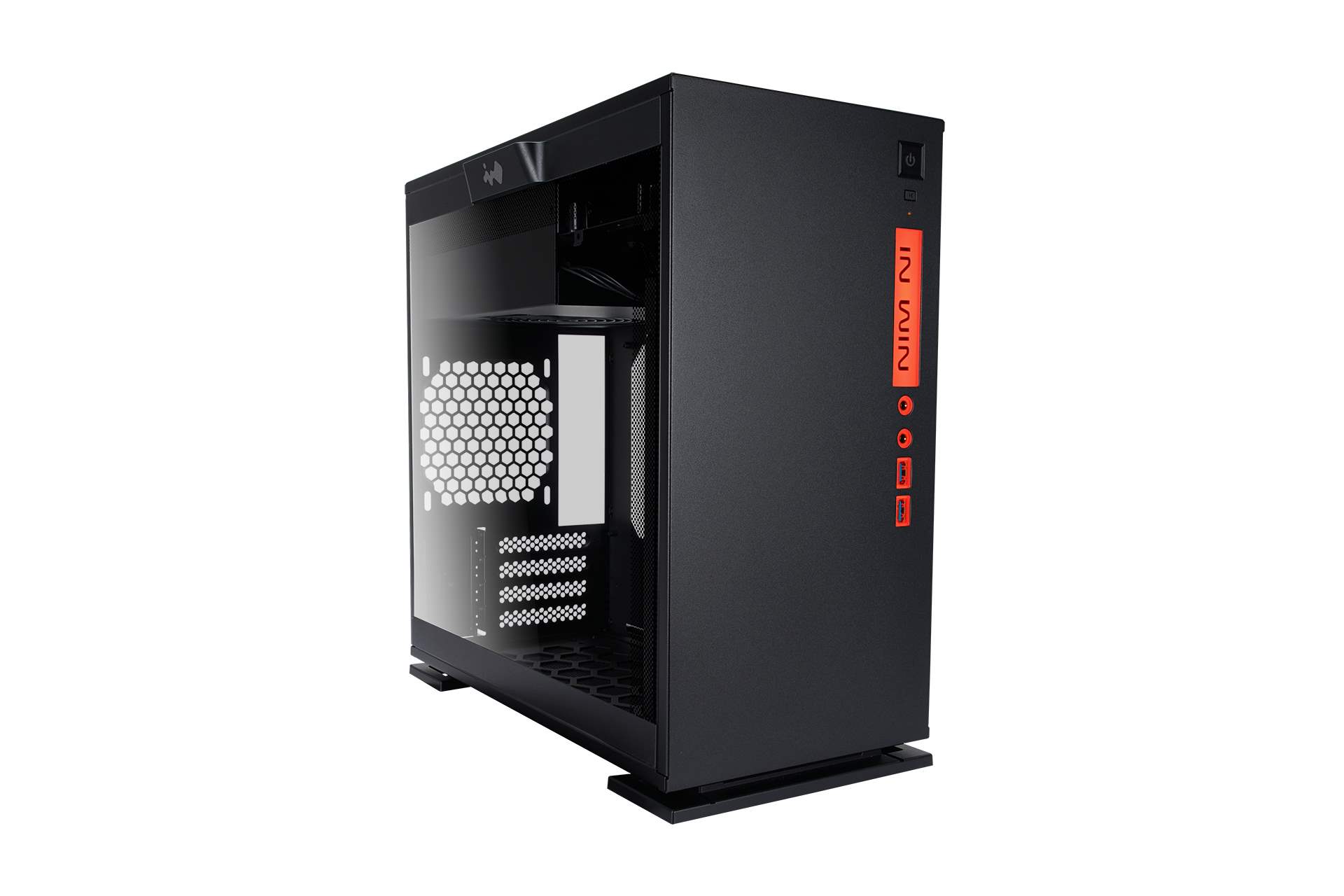 IN WIN Case 301 Mini Tower, bez zdroja, čierna5 