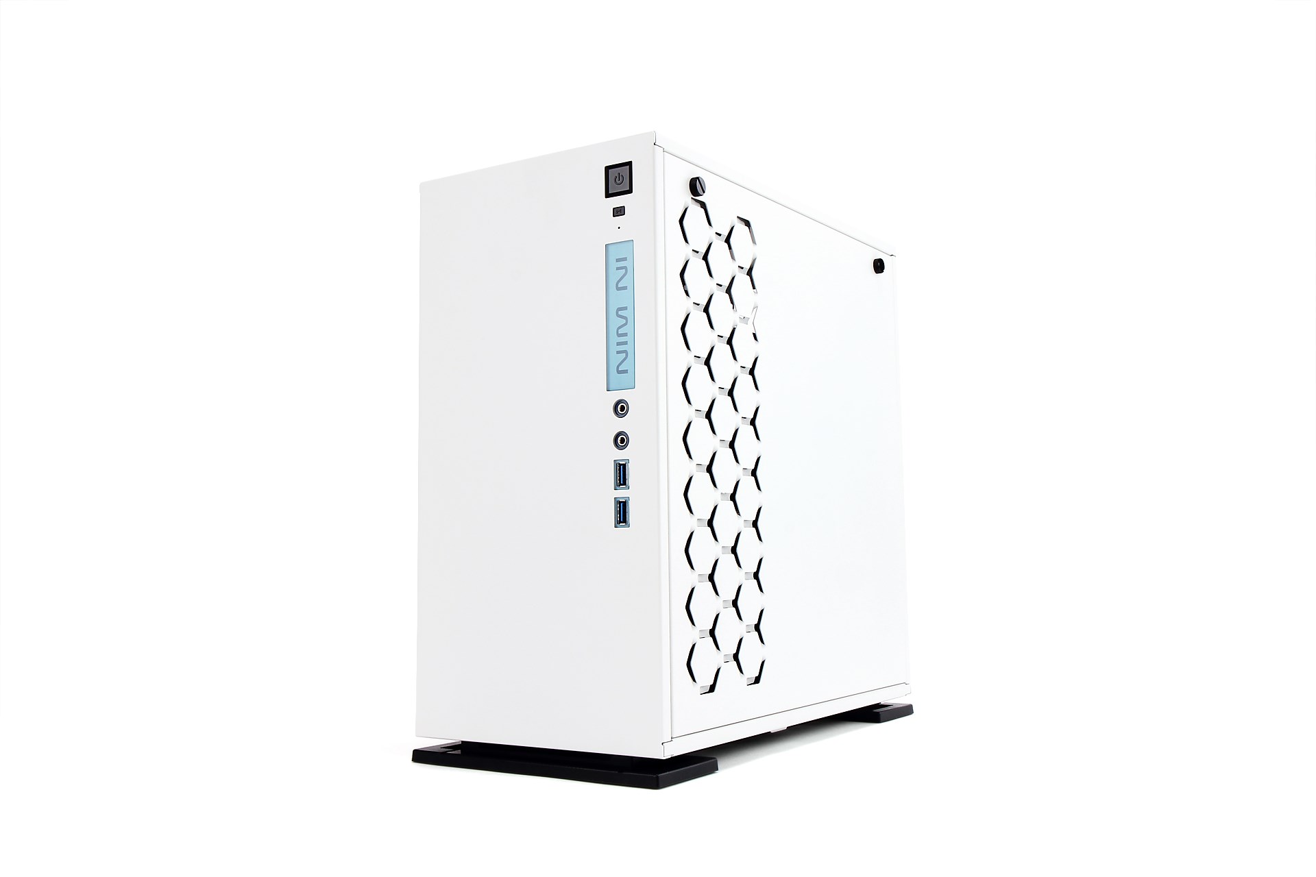 IN WIN Case 301 Mini Tower, bez zdroja, biela0 
