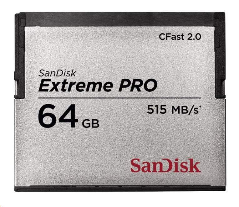 SanDisk CFAST 2.0 64GB Extreme Pro (515 MB/ s)0 