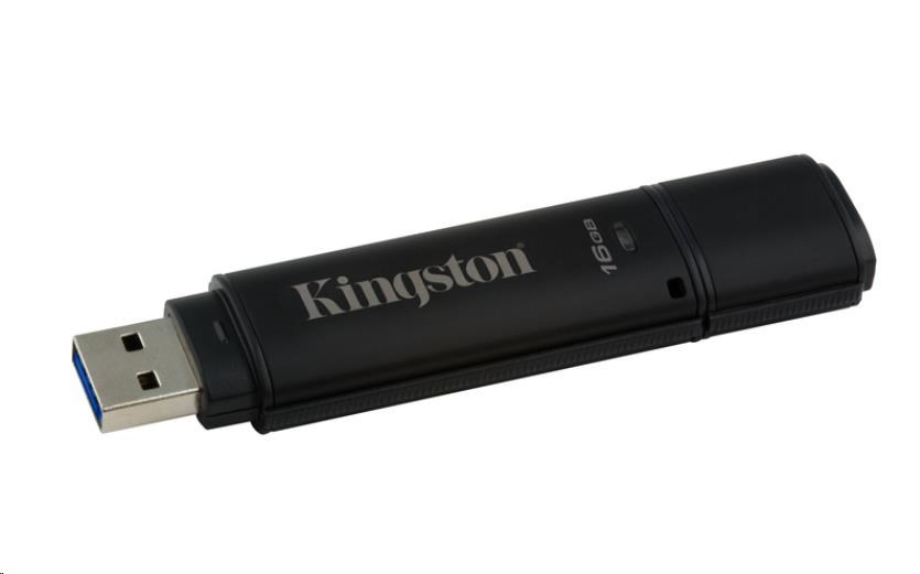 Kingston 16GB DataTraveler 4000 G2DM (USB 3.0,  256-bitové šifrovanie AES)3 