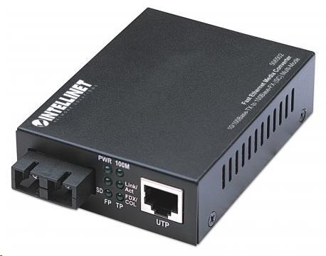 Intellinet Ethernet konvertor,  100Base-TX (RJ45) na 100Base-FX (SC) multimode,  2 km0 