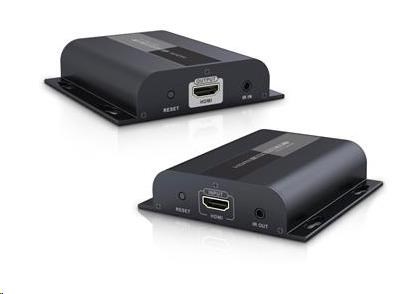 PREMIUMCORD HDMI extender do 120 m cez LAN,  cez IP,  HDBitT0 