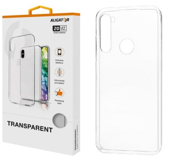 ALIGATOR Pouzdro Transparent Xiaomi Redmi Note 8
