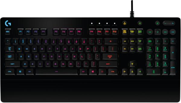 Logitech G213/ Drôtová USB/ US layout/ Čierna
