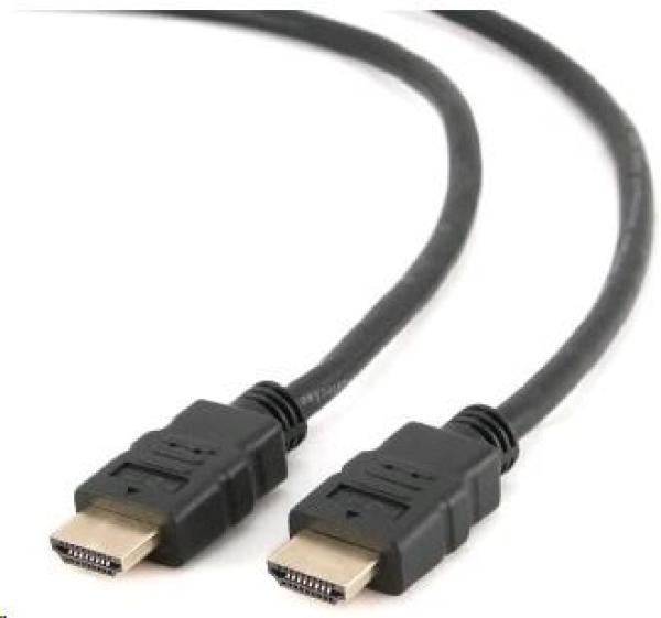 GEMBIRD HDMI kábel na HDMI 10 m (v. 2.0, 3D, pozlátené kontakty, tienené)