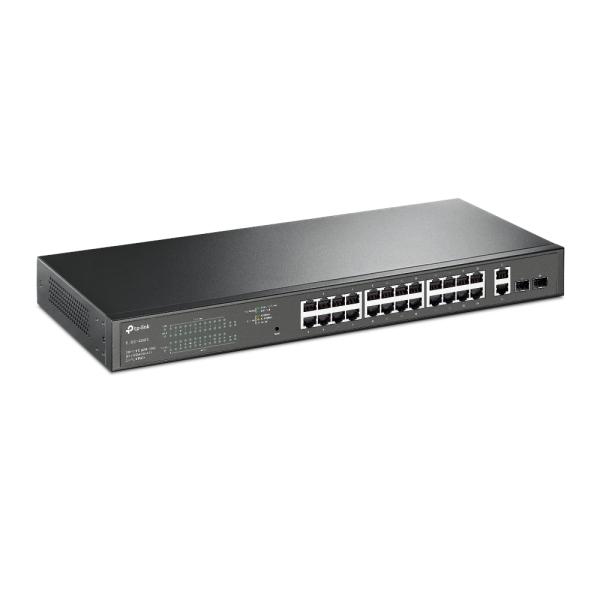 TP-Link TL-SG1428PE 24xGb POE+ 250W, 2xGb nonPOE, 2xSFP rack switch1