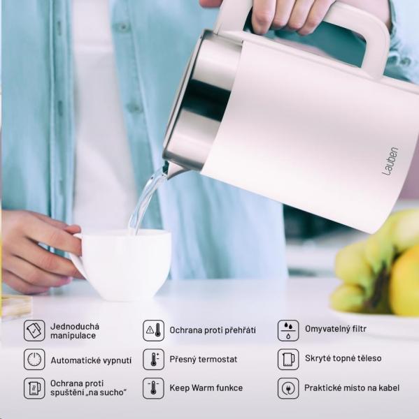 Lauben Electric Kettle EK17WS4