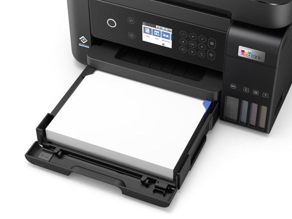Atramentová tlačiareň EPSON EcoTank L6270,  3v1,  A4,  1200x4800dpi,  33 str./ min,  USB,  Wi-Fi,  LAN,  3 roky záruka po regist2