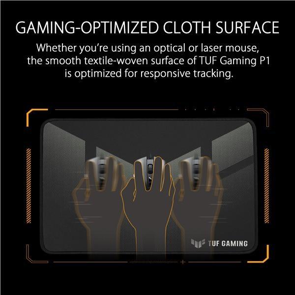 ASUS podložka pod myš TUF GAMING P1 (NC13), 260x360x2mm, textil5