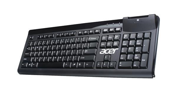 Acer klávesnice KUS-0967 - USB drátová, CHICONY, Smart-Card-Reader, CZ