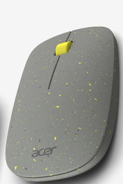 Myš ACER Vero - maloobchodné balenie, bezdrôtová, 2.4GHz,  1200DPI,  šedá