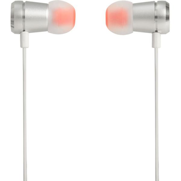 JBL T290 Silver slúchadlá1