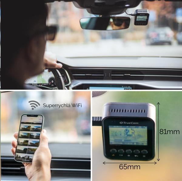 TrueCam H25 GPS 4K (s hlášením radarů) - kamera do auta3