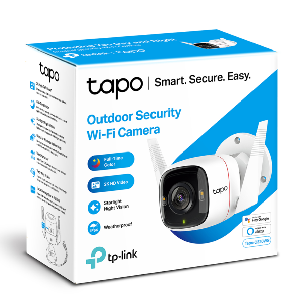 Tapo C320WS Outdoor IP66 Security 2K Wi-FI Camera, micro SD, dvoucestné audio, detekce pohybu3