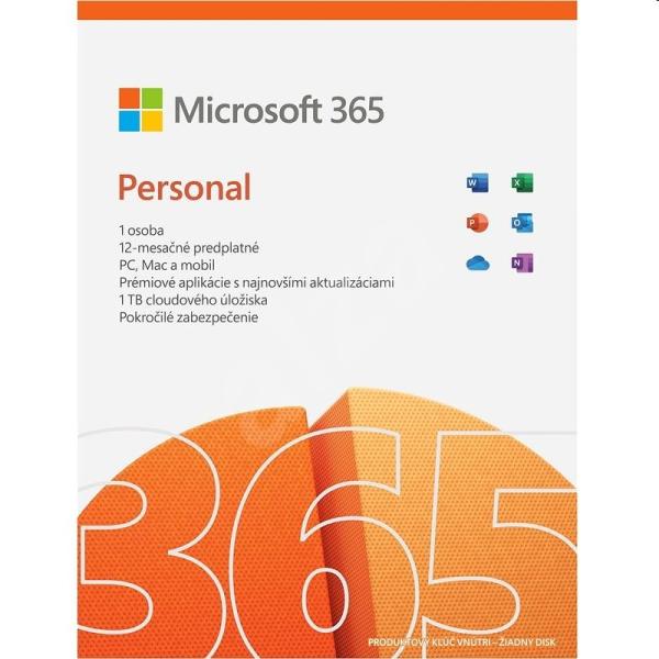 Microsoft Office 365 Personal - 1 Rok (PC/MAC)