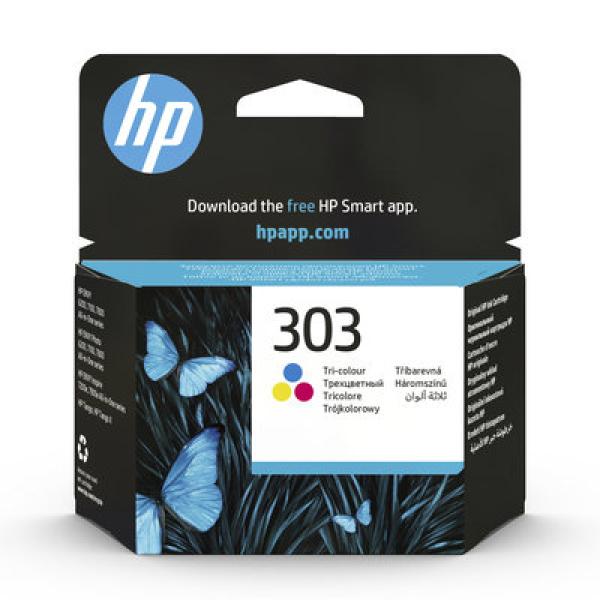 HP 303 trojfarebná atramentová náplň, T6N01AE