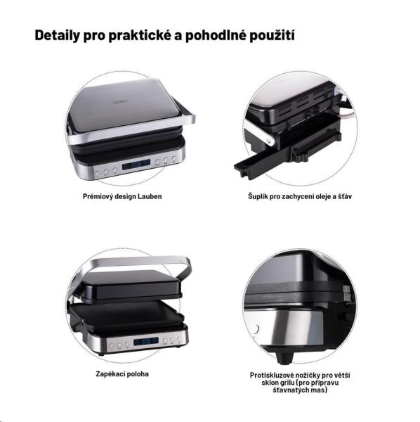 Lauben Contact Grill Deluxe 2000ST4