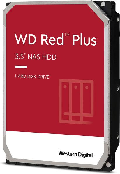 WD Red Plus/ 6TB/ HDD/ 3.5"/ SATA/ 5400 RPM/ Červená/ 3R