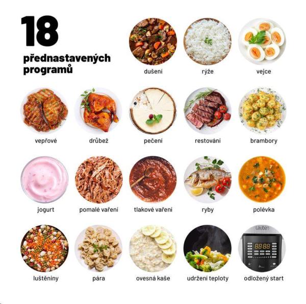 Lauben Multi Cooker 18SB Czech Edition2