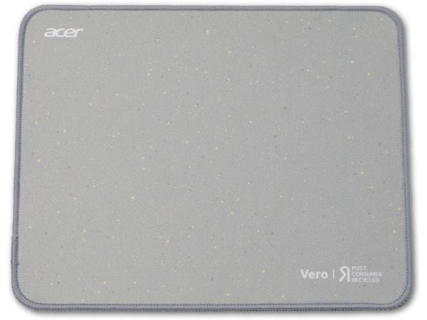 ACER VERO MOUSEPAD -Použitie až 95 % recyklovaných materiálov, 0.3x22x18cm,  sivá