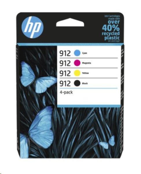 HP 912 CMYK Original Ing Cartridge 4-pack nahrada za 3YP34AE