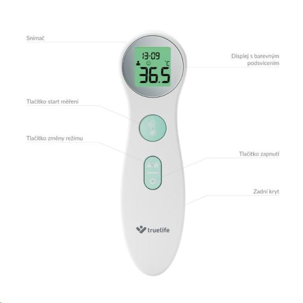 TrueLife Care Q6 - bezdotykový zdravotní teploměr4