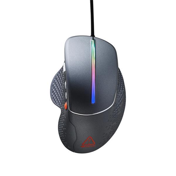 Canyon GM-12, Apstar herná myš, drôtová, optická, 800-6400 dpi, 6 program. tlač, bočné scroll, LED podsv.1