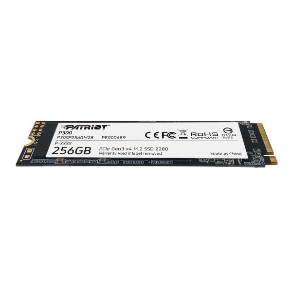 PATRIOT P300/ 256GB/ SSD/ M.2 NVMe/ 5R1