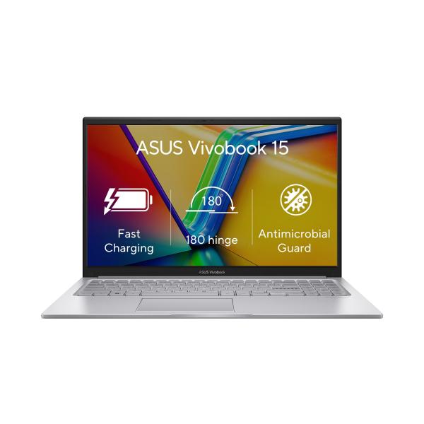 ASUS Vivobook 15/ X1504ZA/ i3-1215U/ 15, 6"/ FHD/ 8GB/ 512GB SSD/ UHD/ W11H/ Silver/ 2R