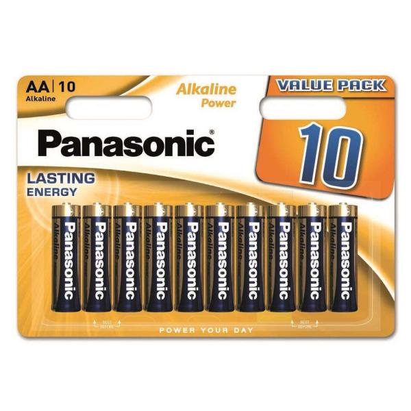PANASONIC Alkalické baterie Alkaline Power LR6APB/ 10BW AA 1, 5V (Blistr 10ks)