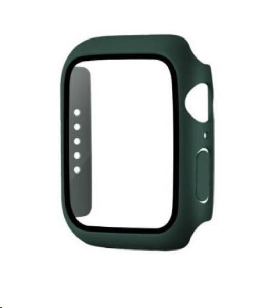 COTECi polykarbonátové pouzdro s ochranou displeje pro Apple Watch 45 mm zelená