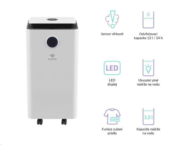 TrueLife AIR Dehumidifier DH5 Touch - odvlhčovač vzduchu1