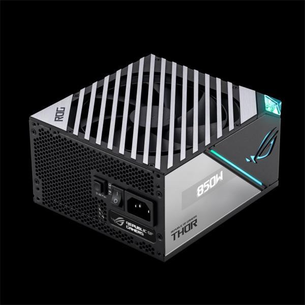 Zdroj 850W ASUS ROG-THOR-850P2-GAMING Platinum II, Aura Sync, OLED display, retail1